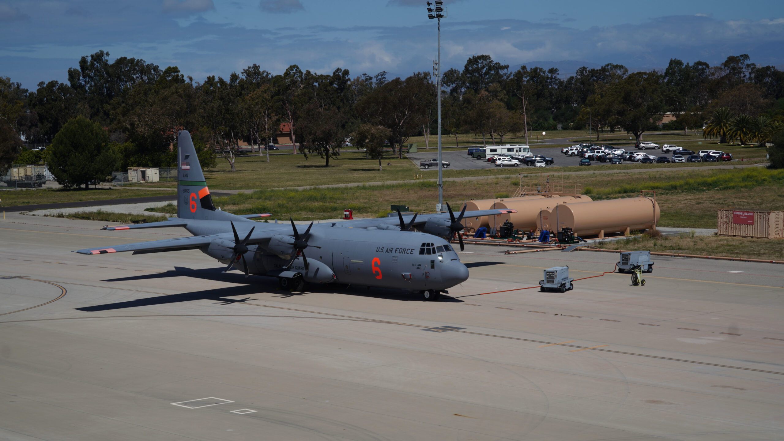 Newly constructed MAFFS ground tanks give Southern California a cutting edge in aerial firefighting capabilities