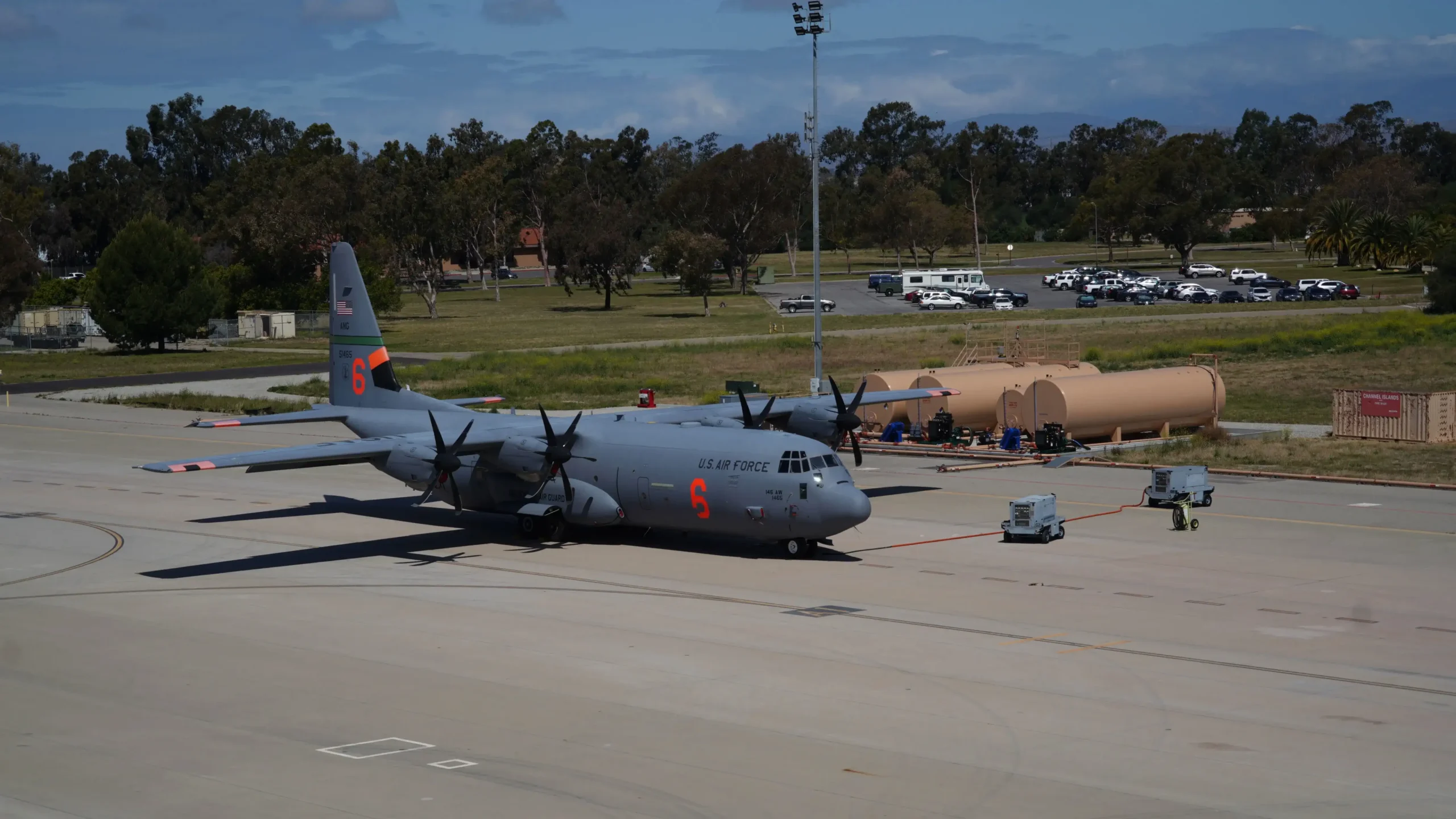 Newly constructed MAFFS ground tanks give Southern California a cutting edge in aerial firefighting capabilities