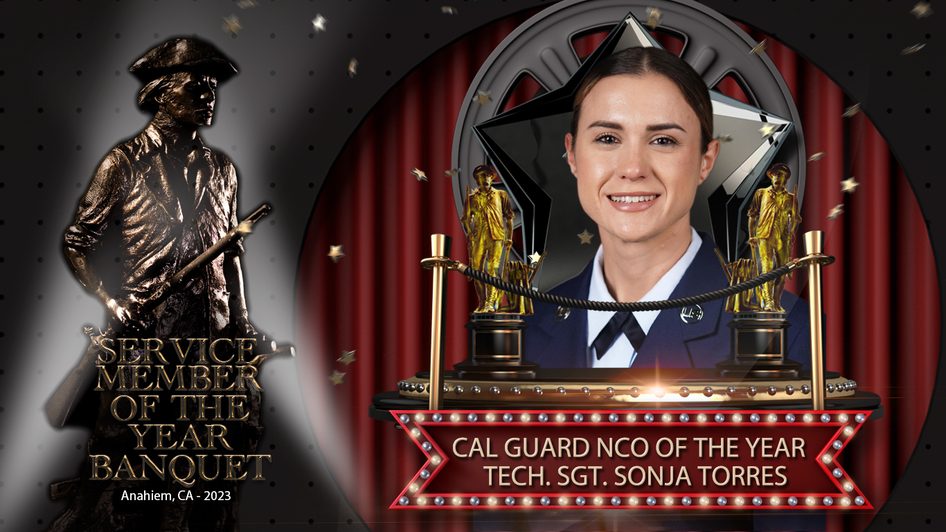 Hollywood Guard Star Airmen keep shining at the 2022 California Service Member of the Year awards