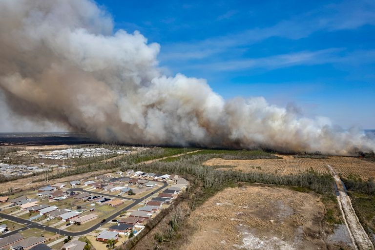 Wildfire threat grows as Florida drought gets steadily worse 