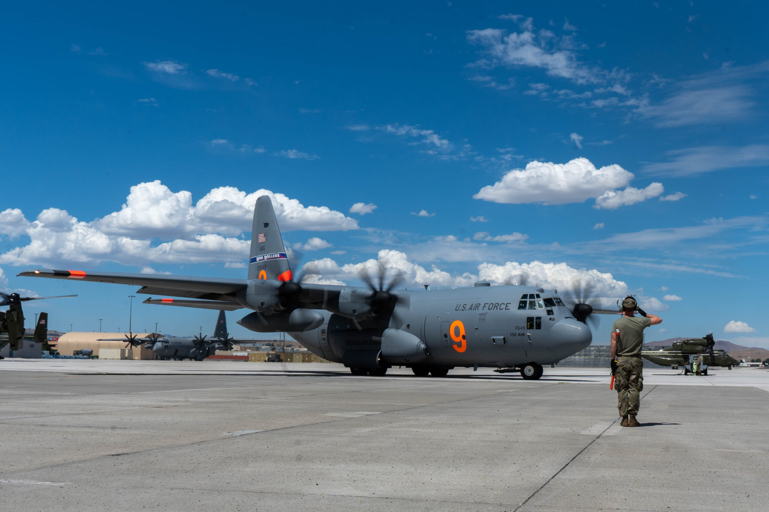 Nevada Air National Guard’s 152nd Airlift Wing C-130 MAFFS Aircraft Activated for Firefighting in the Western United States