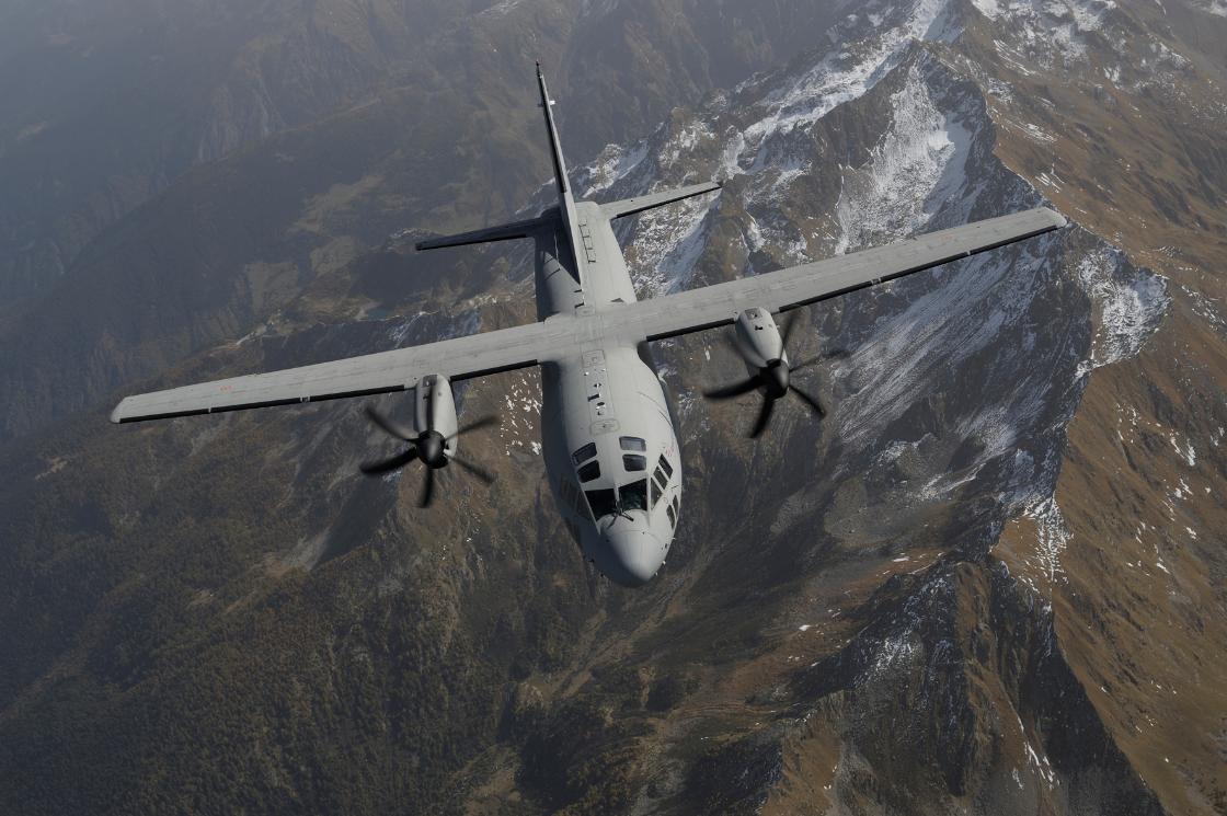 Leonardo C-27J Joins Slovenian Air Force Fleet with MAFFS