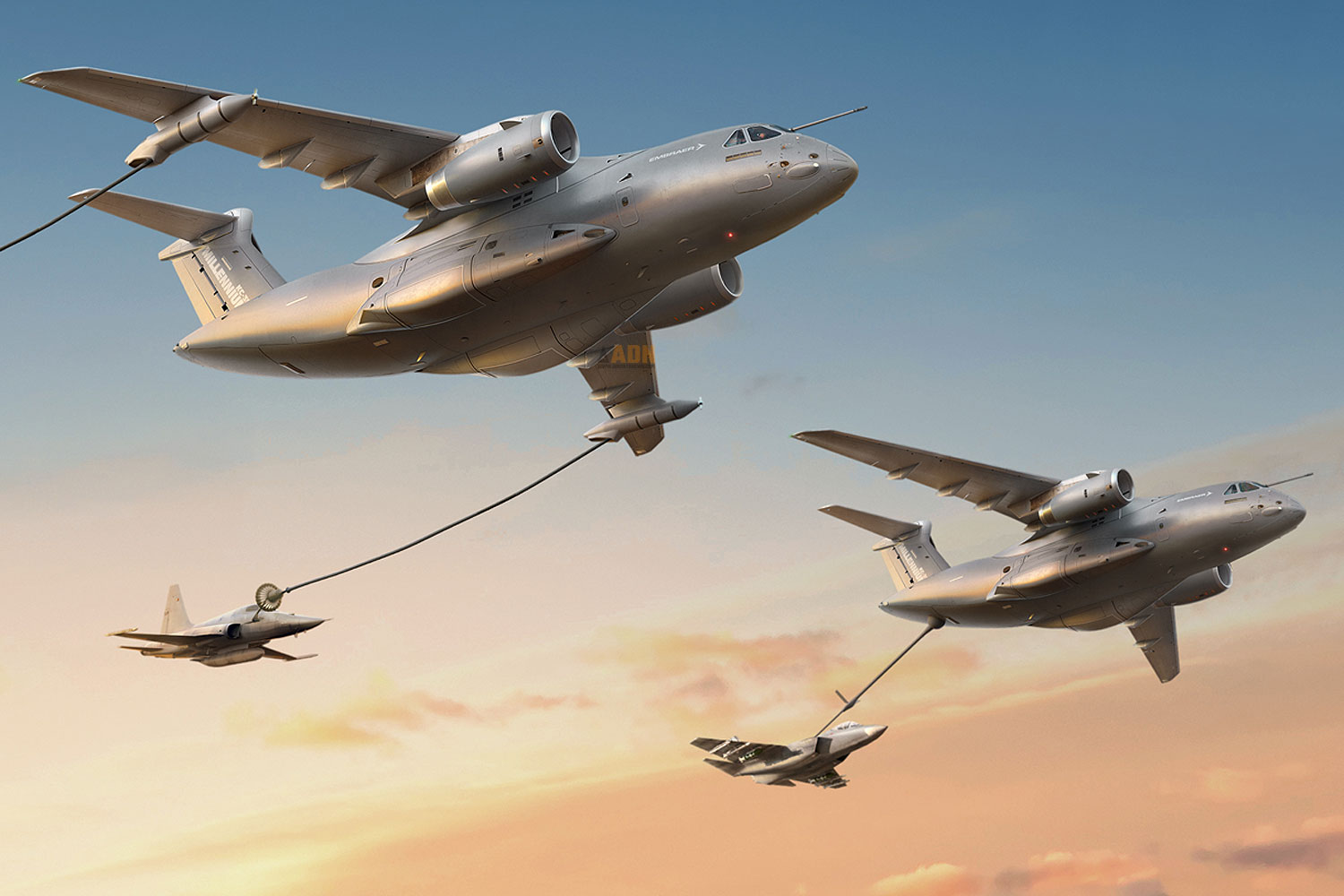 Embraer offers the KC-390 to the US military as an agile combat asset